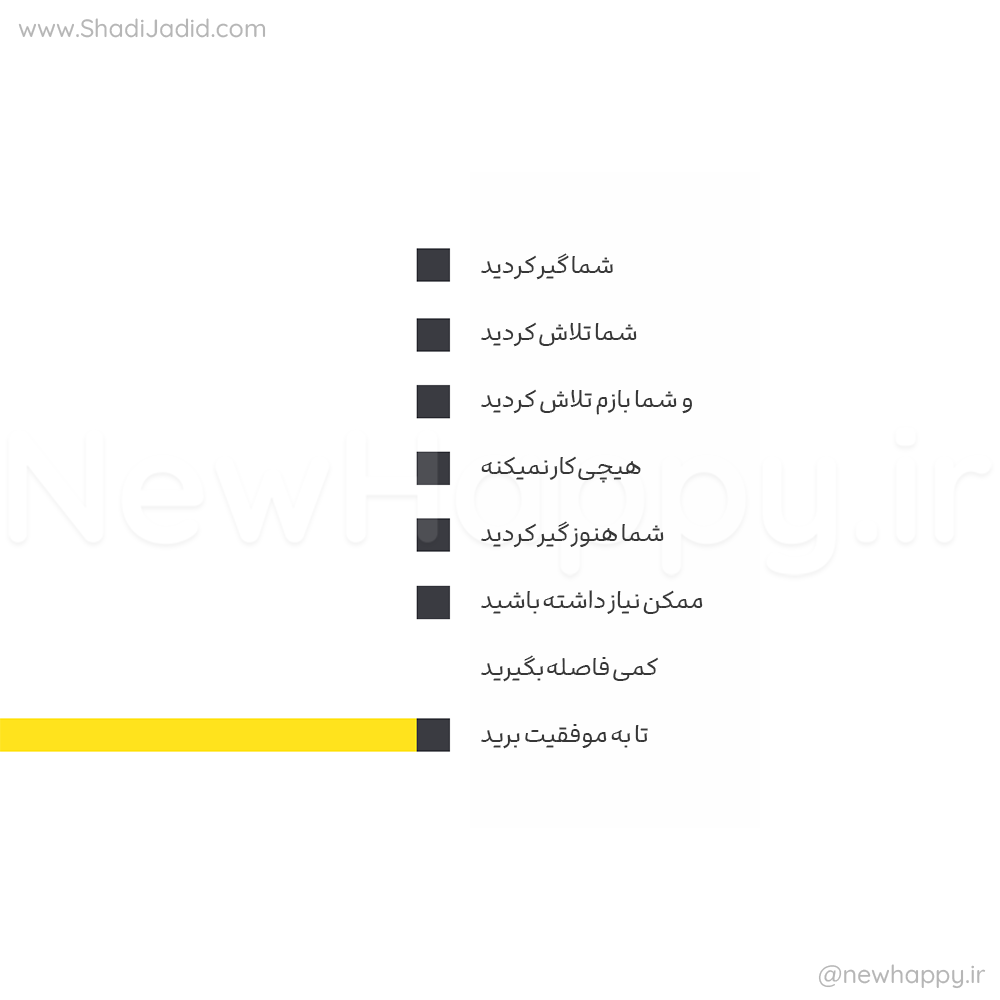 چگونه یک پیشرفت داشته باشیم