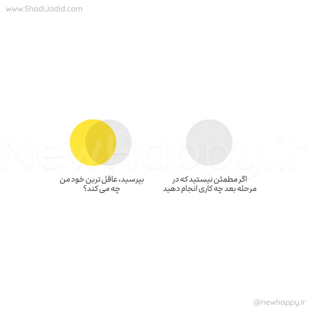 کار درست بعدی