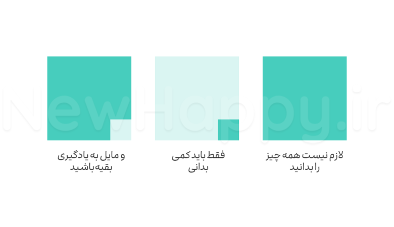 لازم نیست همه چیز را بدانید