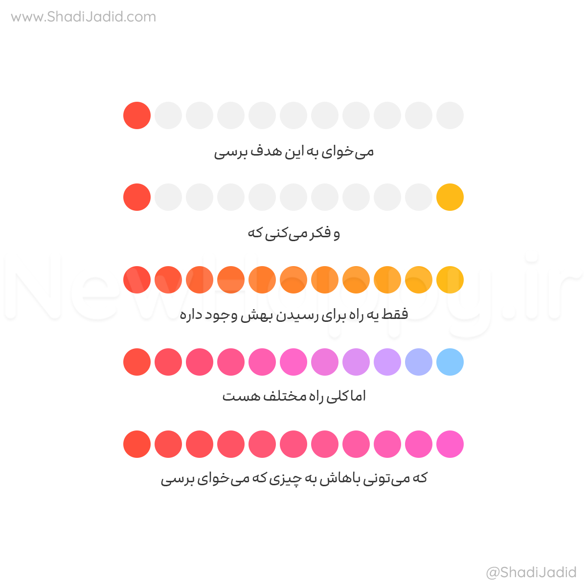 مسیرهای زیادی وجود دارد
